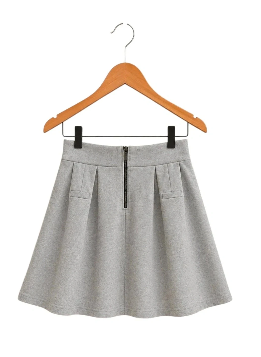 💖 Mini-skirt flared Naf Naf – Anthracite gray – Size S – Very good condition 💖 – photo 2
